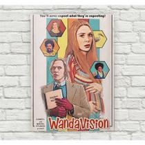 Wanda Vision - placa decorativa - (28x20) cm