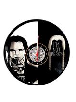 Wandinha Addams Familia Addams Relógio disco de vinil Decoração - Avelar Criações