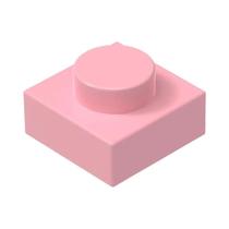 Wange 588 Pçs/lote 3024 1x1 Curto Blocos de Construção de 1 Buraco Peças de Base Clássicas