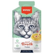 Wanpy Sopa Petisco Para Gato Caldo Sabor Atum 50g Wanpy Sopa Petisco Para Gato Caldo Sabor Atum 50g