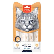 Wanpy Truly Creamy Frango E Caranguejo Para Gatos 5un 70g Wanpy Truly Creamy Frango E Caranguejo Para Gatos 5un 70g