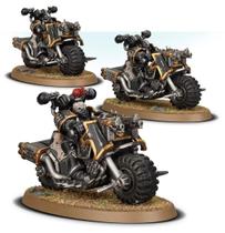 Warhammer 40k em miniatura Chaos Space Marines Chaos Bikers Warhammer 40k em miniatura Chaos Space Marines Chaos Bikers