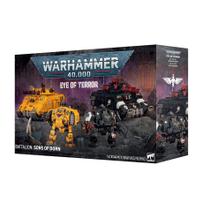 Warhammer 40K Olho do Terror Batalhão Filhos de Dorn Warhammer 40K Olho do Terror Batalhão Filhos de Dorn