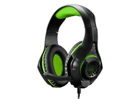Warrior rama headset gamer usb+p3+p2 green led ph299