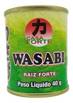 Wasabi Em Pó Lata 40g - Casaforte Wasabi Em Pó Lata 40g - Casaforte