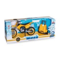 Wash Garage Moto com acessórios usual brinquedos