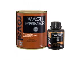 Wash Primer Anticorrosivo Fundo Fosfatizante 600ml + Catalisador 300ml - Royal Fix