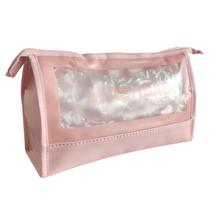 Washbag Necessaire de PVC Pequena Organizador De Malas de Viagem Com Zíper