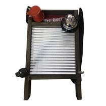 Washbrother Mini Chapa Aluzinco Com Hastes Prato E Cowbell