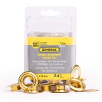 Washer General Tools 1261-4, refil com ilhó de 13 mm, 24 conjuntos Washer General Tools 1261-4, refil com ilhó de 13 mm, 24 conjuntos