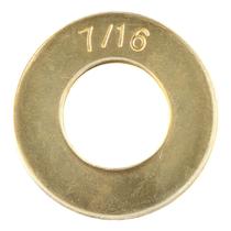 Washer Makers Bolt 7/16 Grau 8 SAE Zinco amarelo endurecido