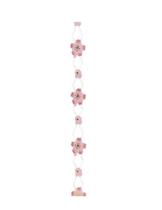 Washi Tape Flower Fita Vazada - Sem Fundo - 15mm x 3m - BRW