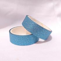 Washi Tape Glitter - Azul Washi Tape Glitter - Azul