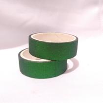 Washi Tape Glitter - Verde Washi Tape Glitter - Verde