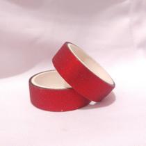 Washi Tape Glitter - Vermelha Washi Tape Glitter - Vermelha