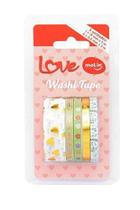 Washi Tape Love C/5 Coração - 23377 Molin Washi Tape Love C/5 Coração - 23377 Molin