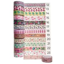 Washi Tape Nature BRW 5m Fita Decorativa Natureza