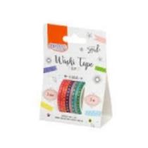Washi tape - slim hot stamping- 3mmx3m - blister c/ 8un