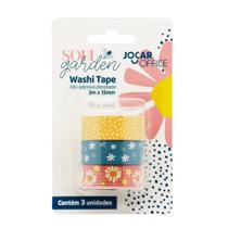 Washi Tape Soul Garden com 3 - Jocar Office Washi Tape Soul Garden com 3 - Jocar Office