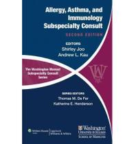 Washington manual of allergy, asthma, and immunology subspecialty consult - Lippincott/wolters Kluwer Health