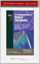 Washington manual of medical therapeutics