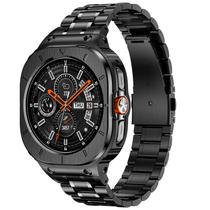 Watch Band + Case BAITEYOU em aço inoxidável para Samsung 47 mm Watch Band + Case BAITEYOU em aço inoxidável para Samsung 47 mm