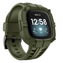 Watch Band + Case compatível com GELISHI Fitbit Versa 3/Sense