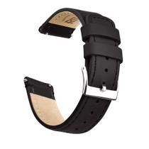 Watch Band Ritche Christmas Gift 21 mm em couro genuíno preto Watch Band Ritche Christmas Gift 21 mm em couro genuíno preto