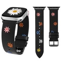 Watch Band Wearlizer Daisy Leather para Apple Women 41/40/38/42 mm