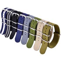 Watch Bands Ritche Christmas Gift 22 mm de nylon para Seiko Watch Bands Ritche Christmas Gift 22 mm de nylon para Seiko