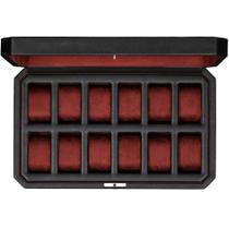 Watch Box ROTHWELL, organizador de estojos luxuosos de couro com 12 slots
