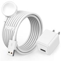 Watch Charger Articona de 10 pés de comprimento para Apple Watch Series 9/8/7/6/5/4/3/2/1