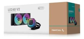 Water Cooler 240mm ARGB Deepcool LE240 V2 P/ Cpu Amd Intel