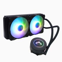 Water Cooler 240mm LED RGB para Processador AMD e Intel LGA20XX 1366 115X Fm2 Am4 Am5