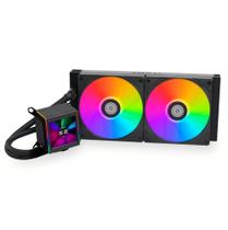 Water cooler 280mm lian li galahad ii lcd 280 rgb, amd/intel, preto - ga2alcd28b black Water cooler 280mm lian li galahad ii lcd 280 rgb, amd/intel, preto - ga2alcd28b black