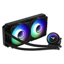 Water Cooler AeroCool Mirage L240 Preto 240mm Com Duas Fans 6987 Water Cooler AeroCool Mirage L240 Preto 240mm Com Duas Fans 6987