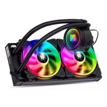 Water Cooler Fan LED RGB Gabinete CPU Intel AMD Knup G-VR240