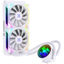 Water Cooler Fortrek Breezy 240 MM FAN Duplo Branco