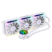 Water Cooler Fortrek Breezy 360mm Com 3 Fans Branco RGB 6807