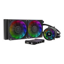 Water Cooler Gamdias Chione (AMD / Intel) - RGB - Display Digital - com Controladora - P3-240U