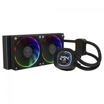 Water Cooler Gamdias Chione M4-240, ARGB, 240mm, Display LCD, Intel-AMD, Black
