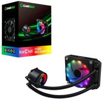 Water Cooler Gamemax Ice Chill 120 ARGB 1Fan 120x120 com Controle para CPU