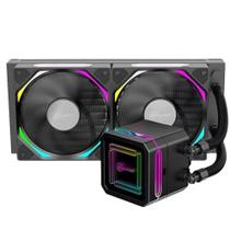 Water Cooler Gamer Delta 240mm ARGB 2 Fans Led RGB Kalkan