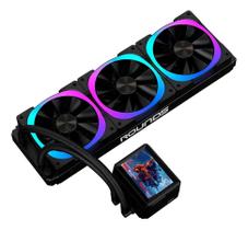 Water Cooler Gamer Round5 Notus 360 Argb Com Display Preto