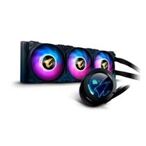 Water Cooler Gigabyte Aorus 360, RGB, 360mm, AMD/Intel, com Display LCD, Preto - GP-AORUS WATERFORCE X II 360 Water Cooler Gigabyte Aorus 360, RGB, 360mm, AMD/Intel, com Display LCD, Preto - GP-AORUS WATERFORCE X II 360