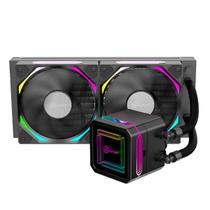 Water Cooler Kalkan Delta ARGB 240mm - (AMD / INTEL) - TDP 280W - Preto - KLK00050 Water Cooler Kalkan Delta ARGB 240mm - (AMD / INTEL) - TDP 280W - Preto - KLK00050