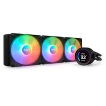 Water Cooler NZXT Kraken Elite 360 RGB, 360mm, Intel e AMD, Preto - RL-KR36E-B1