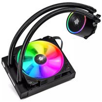 Water Cooler P/ Cpu Processador Led Rgb Gamer Ventilador Ventoinha Fans Silencioso Pc Computador Setup Potente