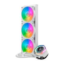 Water Cooler Para Processador Cooler Master MasterLiquid 360 Ion White Edition, 360mm, com Tela LCD de 2,1", ARGB - MLY-D36M-A24PZ-RW Water Cooler Para Processador Cooler Master MasterLiquid 360 Ion White Edition, 360mm, com Tela LCD de 2,1", ARGB - MLY-D36M-A24PZ-RW