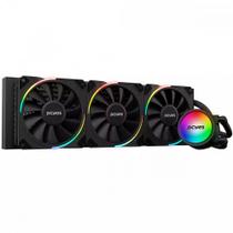 Water Cooler PCYES Sangue Frio 3 Black Vulcan 360mm ARGB Preto - ARGBSF3360BR